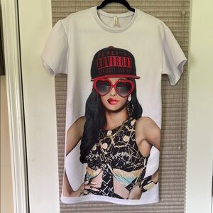 Trendy Graphic White T-Shirt